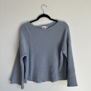 Princess Polly Rib Knit Bell Sleeve Sweater